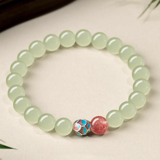 待放晴水和田玉手串8mm 商品图3