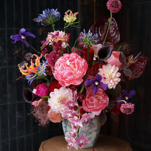 《花开富贵》瓶插花款式随机可备注色系 商品图6