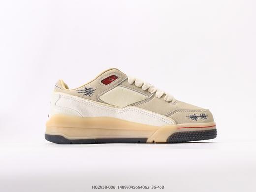 耐克乔丹Jordan FLIGHT COURT ATE复古低帮运动篮球鞋HQ2958-100男女鞋 商品图1