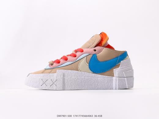 耐克SACAI x Nike Blazer Low解构低帮休闲运动板鞋DM7901-500男女鞋 商品图0