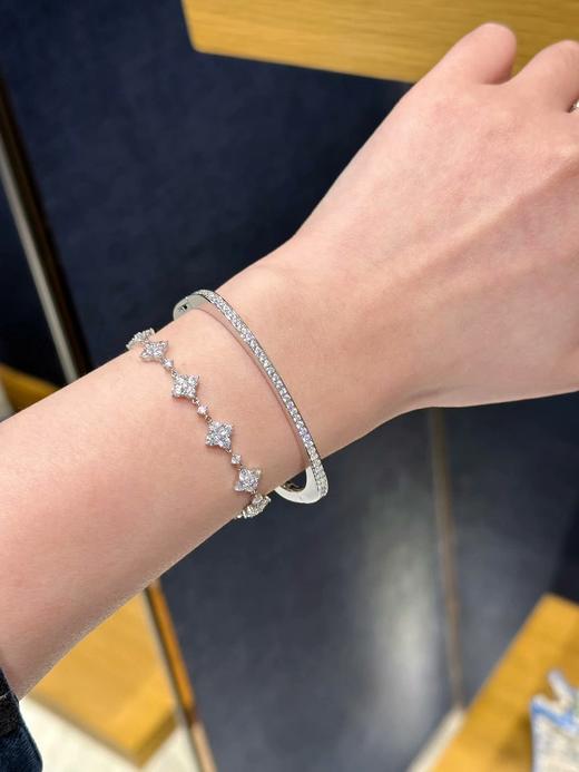 apm方形镶钻手镯，在腕间绽放璀璨光芒 商品图0