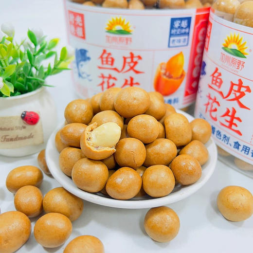 加州原野鱼皮花生原味538g 商品图2