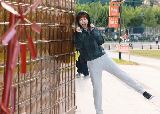 【大J同款】moodytiger奶皮裤男女童针织长裤高弹运动裤43511301 商品图0