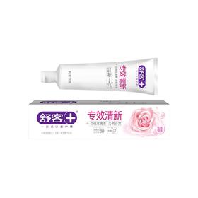 舒客190g白桃玫瑰专效清新牙膏