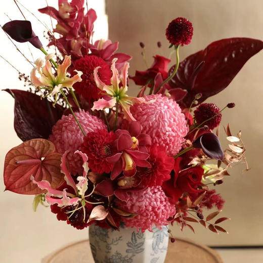 《花开富贵》瓶插花款式随机可备注色系 商品图7