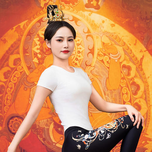 壁虎瑜伽【2509SY333】亲肤高弹短袖【5天发货】（一体式胸垫） 商品图3