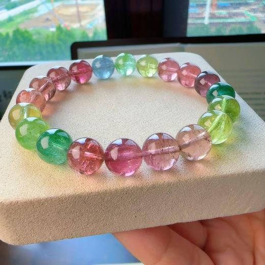 9.5mm单圈人鱼碧玺手串 商品图2