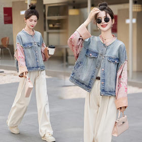 HR MDN8812新中式外套宽松休闲国风唐装上衣