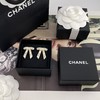 小香 黑字母白丝带蝴蝶结耳钉（XK） 商品缩略图10