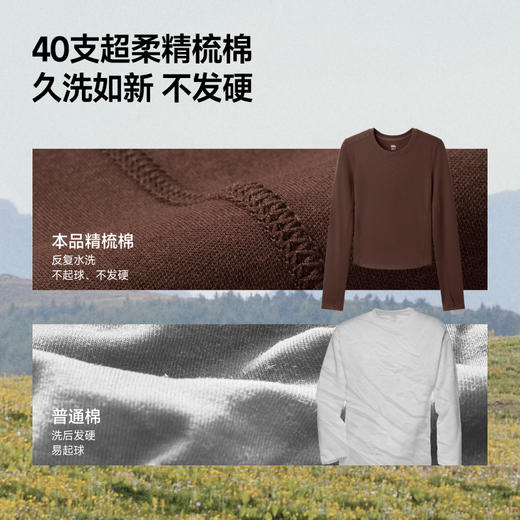 【25秋冬新品】蕉下女士修身长袖T恤CT021 商品图2