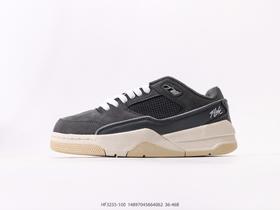 耐克乔丹Jordan FLIGHT COURT ATE复古低帮运动篮球鞋HF3255-100男女鞋