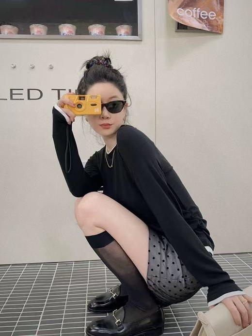 miu里miu气假两件打底衫 | 版型板正配色高级，衣橱基础打底衫 商品图3