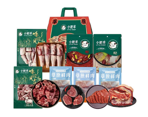 小肥羊+羔羊部落精选牛羊肉全家福套餐4340g【分仓直发，72小时发货，周末节假日不发货】 商品图6