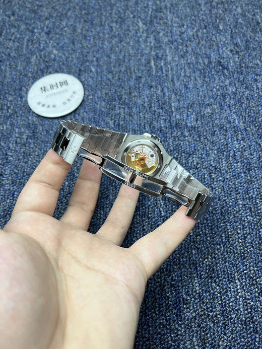 百达翡丽DDF鹦鹉螺5711系列 男士腕表 324机 一眼难忘原版神韵难以辨别传世之作 丹东厂定制红宝石中轴一体机 商品图8