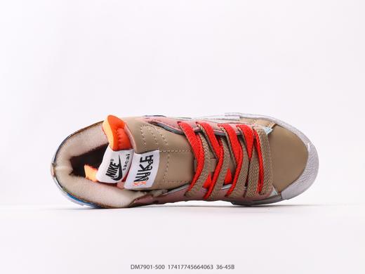耐克SACAI x Nike Blazer Low解构低帮休闲运动板鞋DM7901-500男女鞋 商品图2