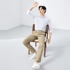 【竹纤维】柒牌男装休闲裤男2025春季新款舒适简约男式九分长裤子128H71150 商品缩略图1
