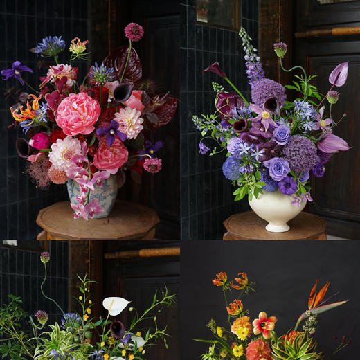 《花开富贵》瓶插花款式随机可备注色系 商品图0