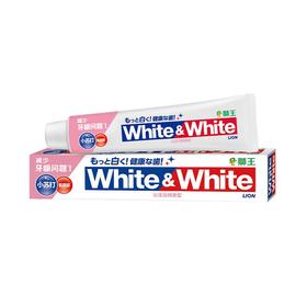 WHITE&WHITE小苏打120g沁凉白桃氨基酸牙膏