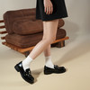 Westory2025年秋季方圆头型乐福鞋开边珠牛皮百搭甜酷深口单鞋S25CM76751 商品缩略图3