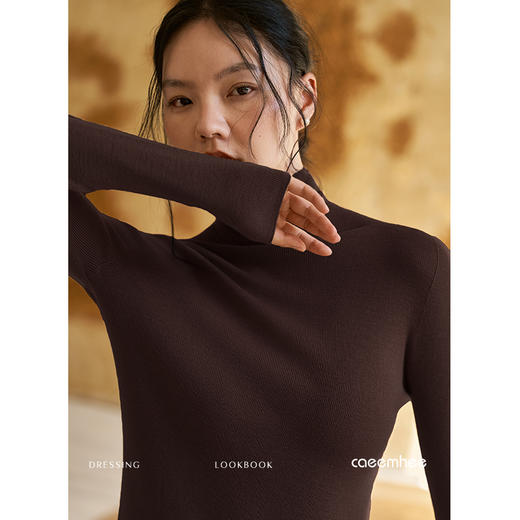 KY01751-D	卡益高领羊毛衫 商品图1