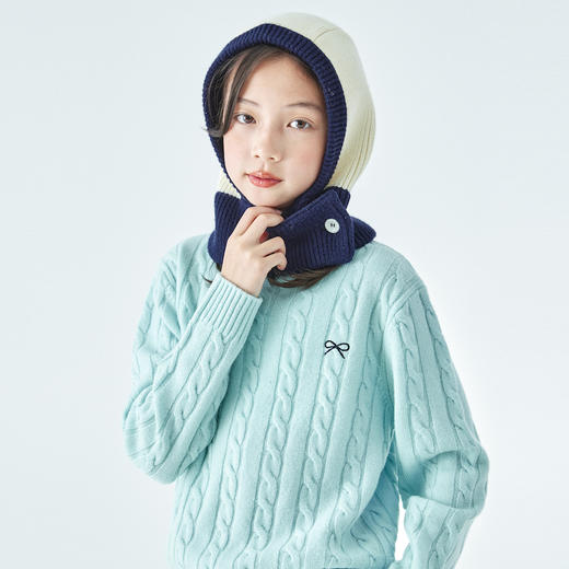 棵初围脖一体针织帽801K258037CD 商品图7