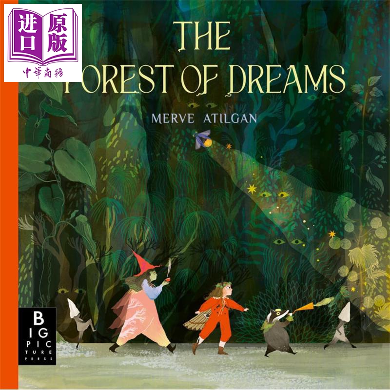 【中商原版】梦之森林 The Forest of Dreams 英文原版 儿童绘本 图画故事书 想象冒险之旅 睡前阅读 进口童书 精装精品绘本