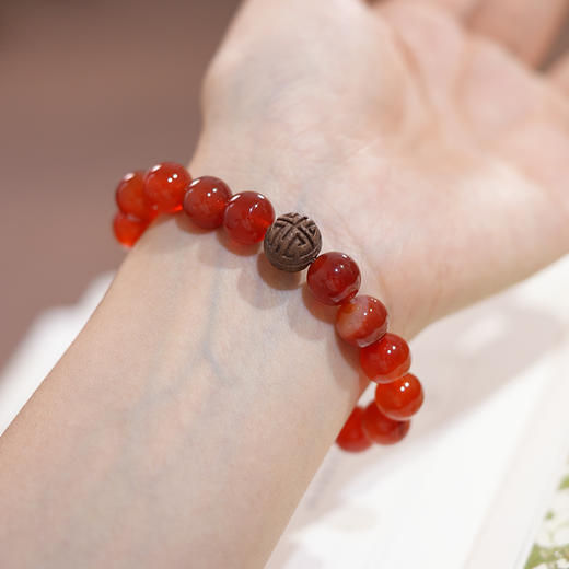 熠金冷凝香合香珠手串 香丸固体香水 龙涎香鹅梨香 gkzs(佩戴时保持干燥，尽量避免沾水暴汗) 商品图7