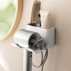 懒角落壁挂吹风机置物架