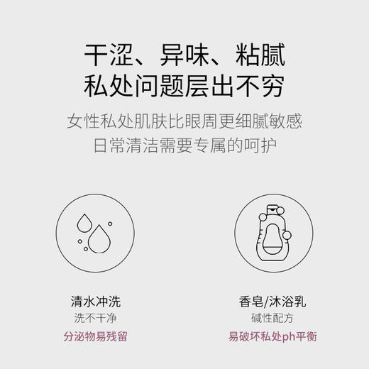澳洲Malory 进口天然植萃成分 温和洗护 蔓越莓私处清洁泡沫 150ml*3瓶 商品图1