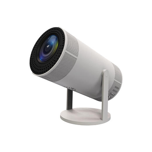 MINEJONI高清投自动对焦影仪新款家用墙投卧室家庭影院便携电视小型宿舍学生公寓 T22投影仪白色 商品图0