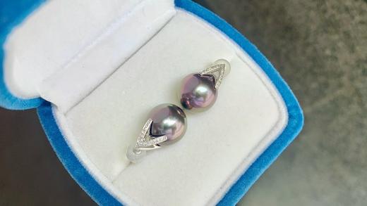 11mm大溪地珍珠耳坠 商品图1