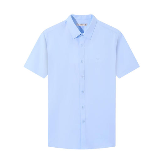 【莫代尔/7A抗菌2A防螨】柒牌男士短袖衬衫2025夏季新品商务衬衣128A71420 商品图4