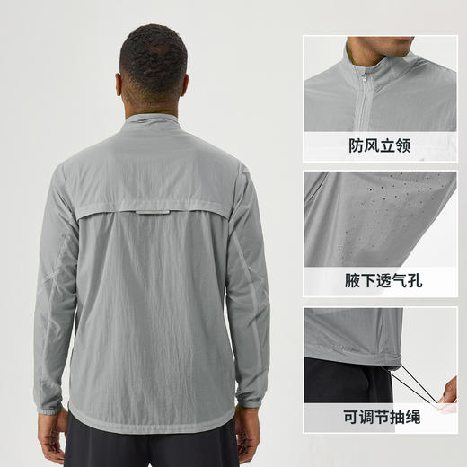 跃牌【欲动春风】男装系列 男户外轻薄透气轻量防晒衣夏季速干防紫外线皮肤衣运动防晒外套D16008 商品图1