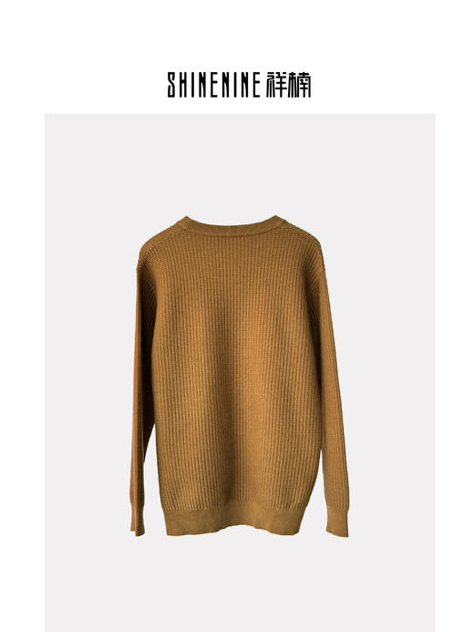 431443221竖纹口袋针织衫 商品图3