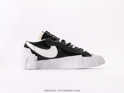 耐克SACAI x Nike Blazer Low解构低帮休闲运动板鞋DM6443-001男女鞋 商品图1
