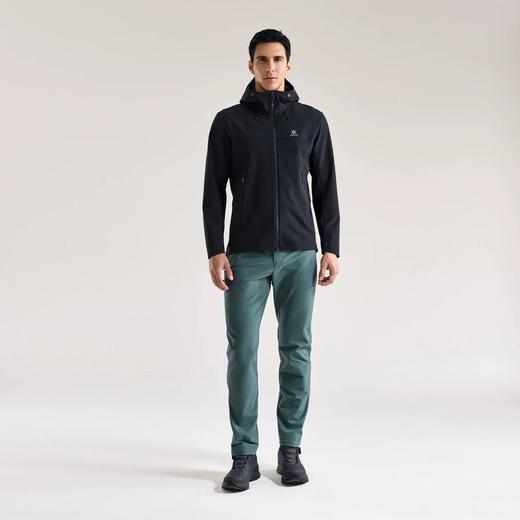 点此购买 凯乐石春秋季男士M8连帽软壳冲锋衣 bk 329471 商品图7