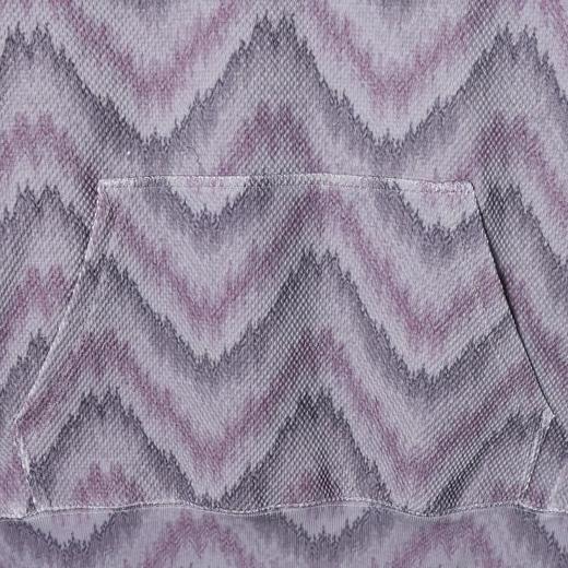 WY1039SDSA男士秋冬新款痞帅男装扎染波浪线设计连帽卫衣百搭套头上衣 商品图3