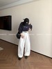 【门店同款】ENJOY秋季“光阴序语”休闲阔腿裤 164543802 商品缩略图0