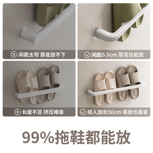 懒角落壁挂单杆置物架 商品图3