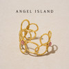 ANGEL ISLAND「露西亚Lucia」镂空肌理花朵开口手镯 商品缩略图3