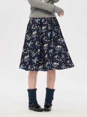 local tag/lt25awk26ab/ 繁星天使 手绘印花半裙 A字