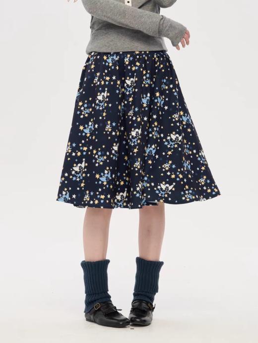 local tag/lt25awk26ab/ 繁星天使 手绘印花半裙 A字 商品图0