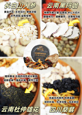 💪12味道地食材养生茶，肾气足了熬夜都有劲！