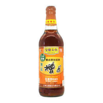 宝鼎天鱼上海宝鼎薄盐糟卤500ml瓶装去腥料酒黄酒糟虾糟蟹糟鸡爪糟毛豆 /粮油调味 /调味品 /料酒 商品图1