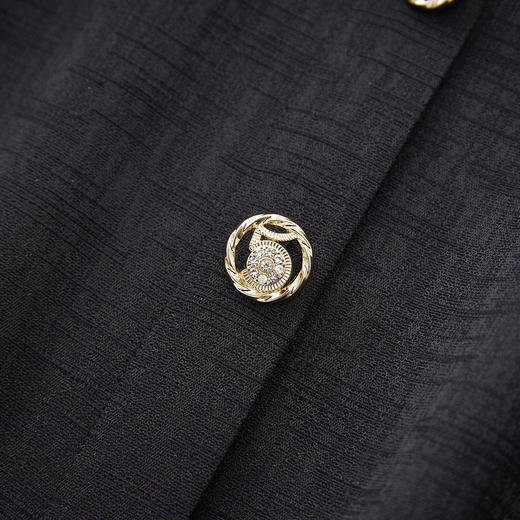 「高货wl」全新升级【铂金会员330/天猫439/差价109】(02919)洛诗琳新款优雅小香风连衣裙2025秋季法式收腰显瘦鱼尾裙 商品图3