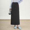 QYM 95851-Y休闲直筒半身裙包臀裙开衩一步裙 商品缩略图0