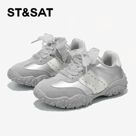 【童鞋】星期六精致蝴蝶结防滑耐磨女童德训鞋SSD3191U21 商品图11