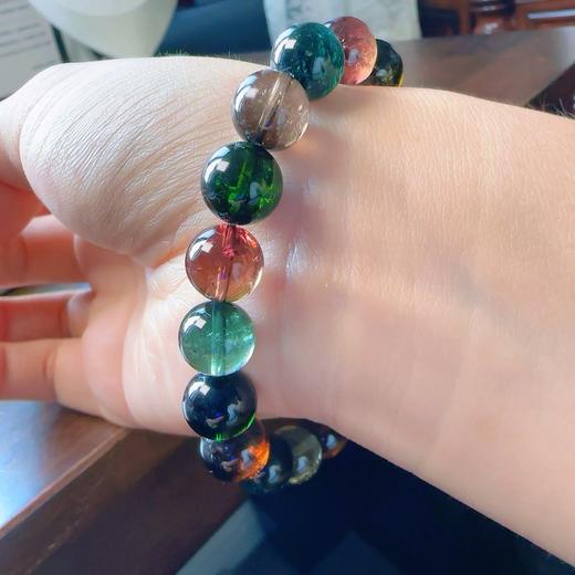 10mm单圈老矿碧玺手串 商品图8