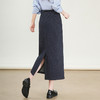 QYM 95838-Y西装半身裙高腰包臀裙气质开衩一步裙 商品缩略图2