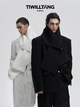 TIWILLTANG启世录“无垠”绗棉围巾